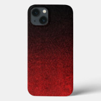 Falln Red & Black Glitter-övertoning