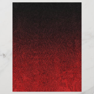 Falln Red & Black Glitter-övertoning