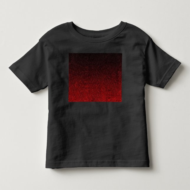 Falln Red & Black Glitter-övertoning Tröja (Framsida)