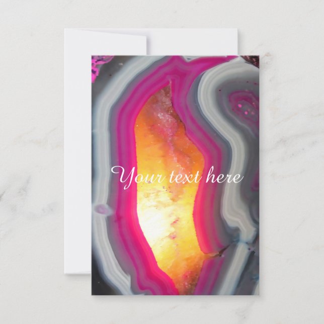 Falln Rosa Geode Glow (Framsida)