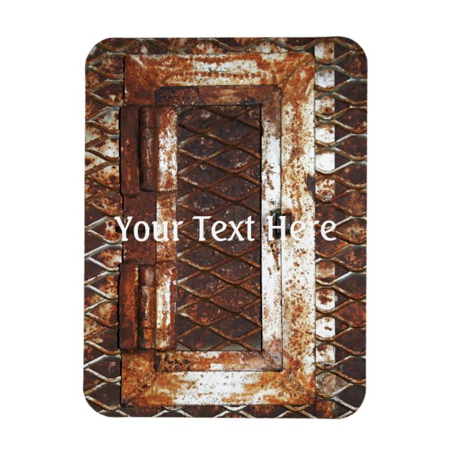 Falln Rusted Window Magnet (Vertikal)