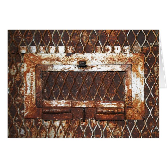 Falln Rusted Window OBS Kort (Framsidan Horizontal)