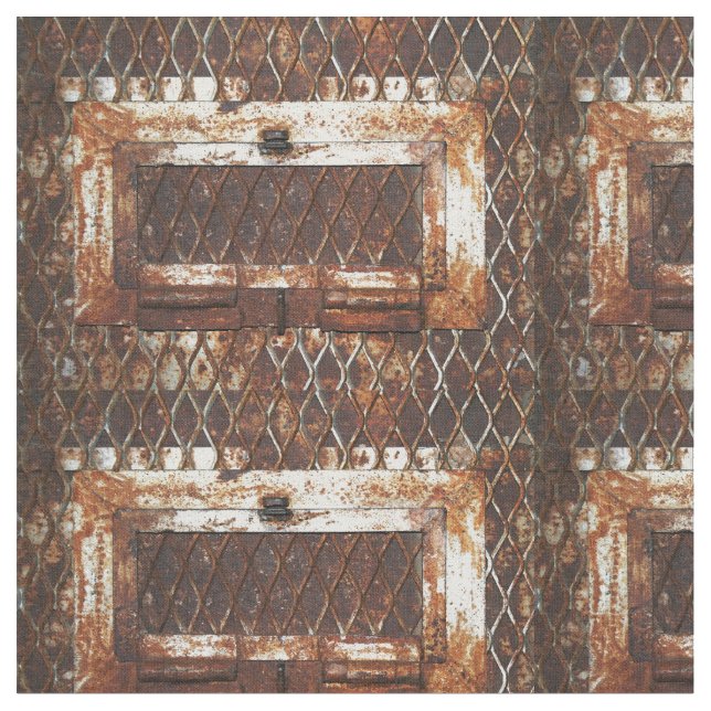 Falln Rusted Window Tyg (Närbild)