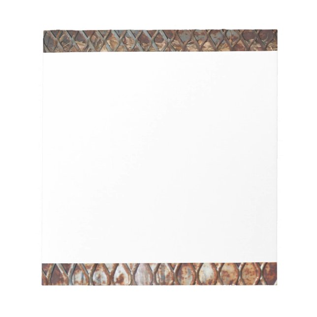 Falln Rusty Grate Anteckningsblock (Framsida)