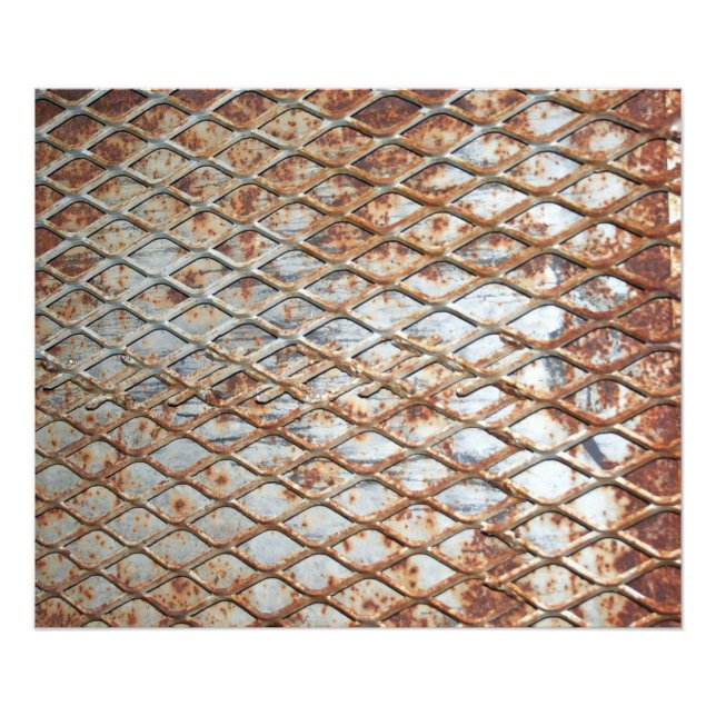 Falln Rusty Grate Fototryck (Framsidan)