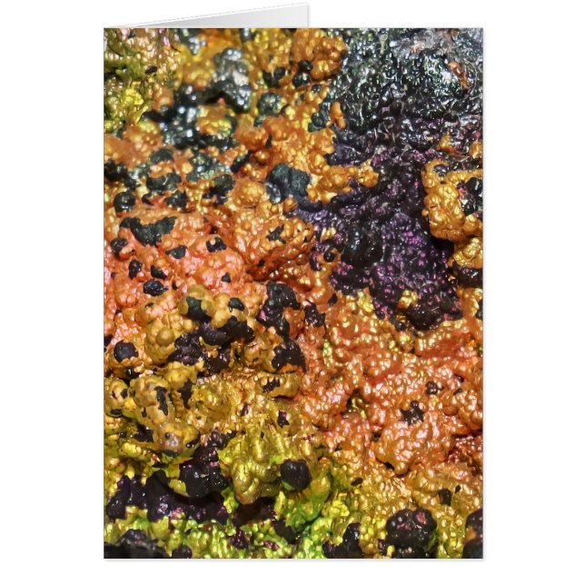 Falln Rusty Sunset Stones Hälsningskort (Framsidan)