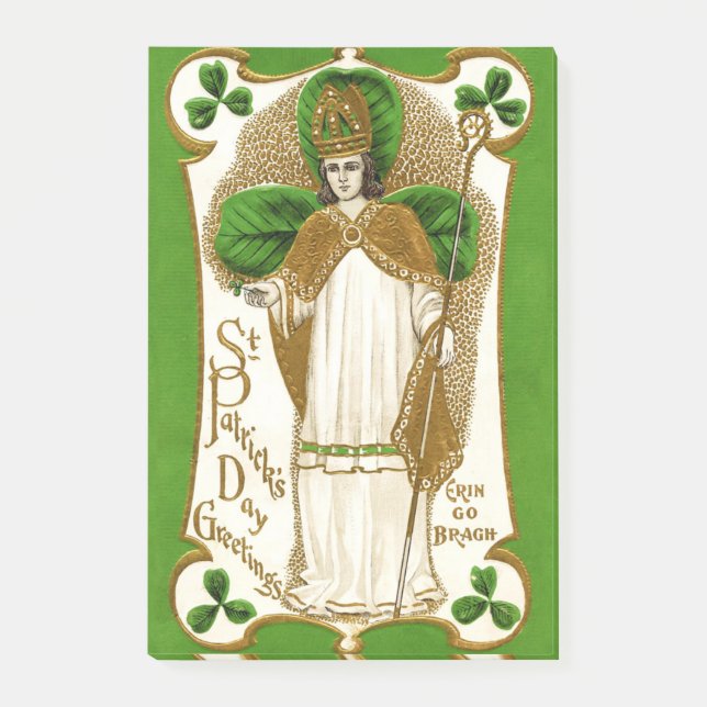 Falln Saint patrick Post-it Block (Framsida)