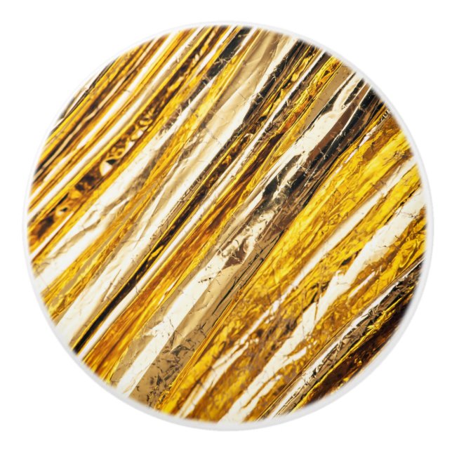 Falln Shimmering Gold Foil Knopp (Framsidan)
