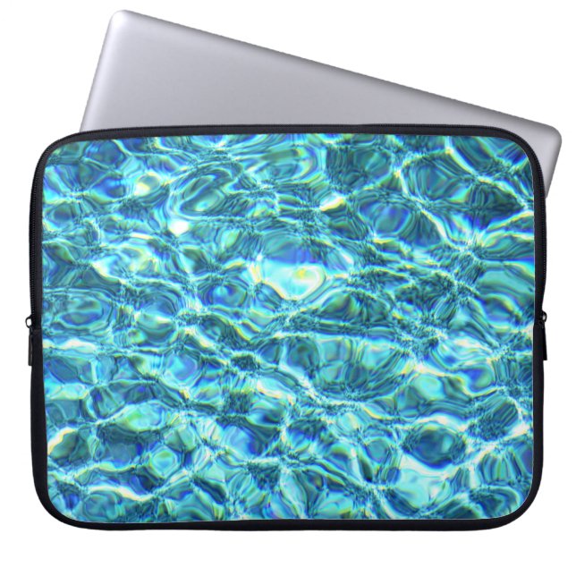 Falln Shimmering Vatten Laptop Fodral (Framsidan)