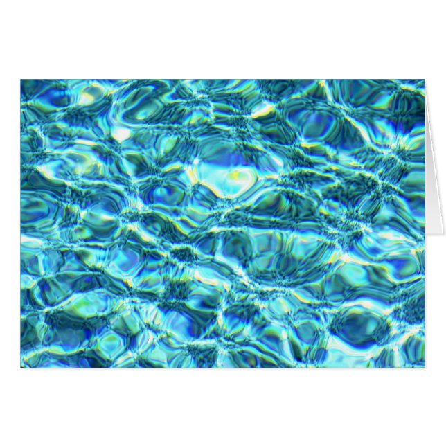 Falln Shimmering Vatten OBS Kort (Framsidan Horizontal)