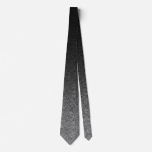 Falln silver & svart glitterlutning slips