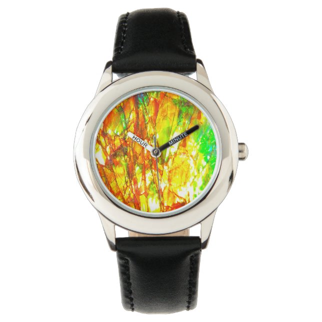 Falln Sunset Ammolite Armbandsur (Framsida)