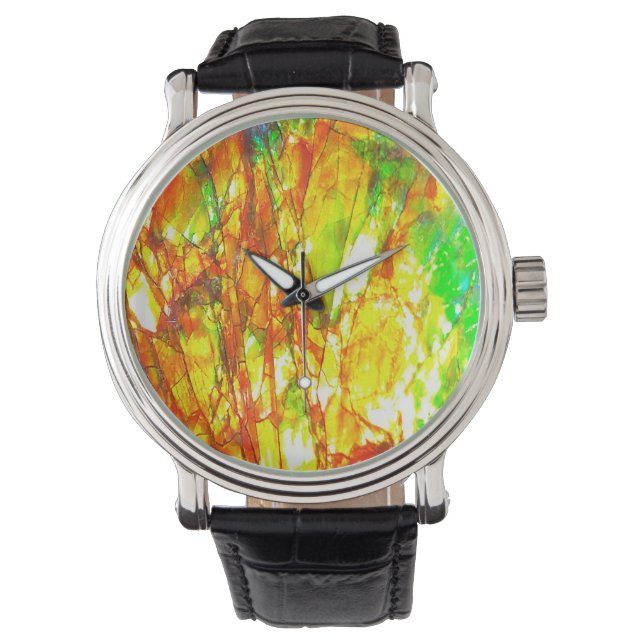 Falln Sunset Ammolite Armbandsur (Framsida)