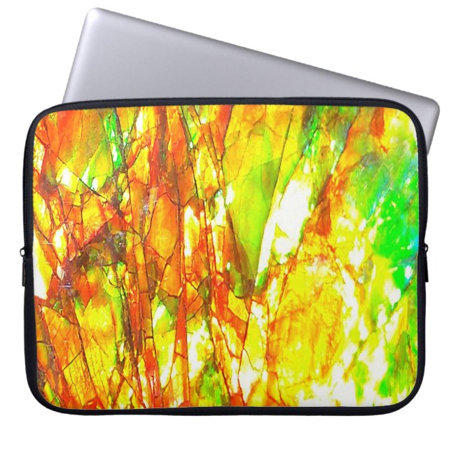 Falln Sunset Ammolite Laptop Fodral (Framsidan)