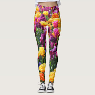 Falln Sunset Blommigt River Leggings