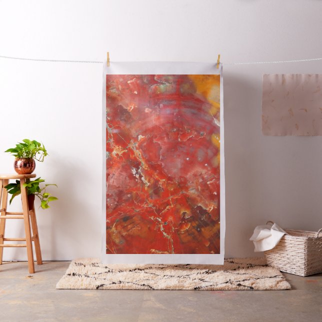 Falln Sunset Splatter Stones Tyg (In Situ)