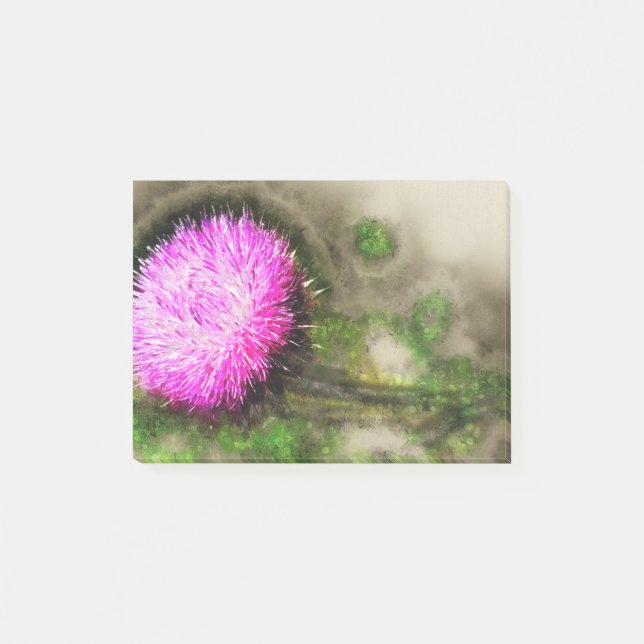 Falln Thistle Magic Post-it Block (Framsida)
