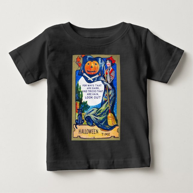 Falln-titta ut Halloween-tid T-shirt (Framsida)