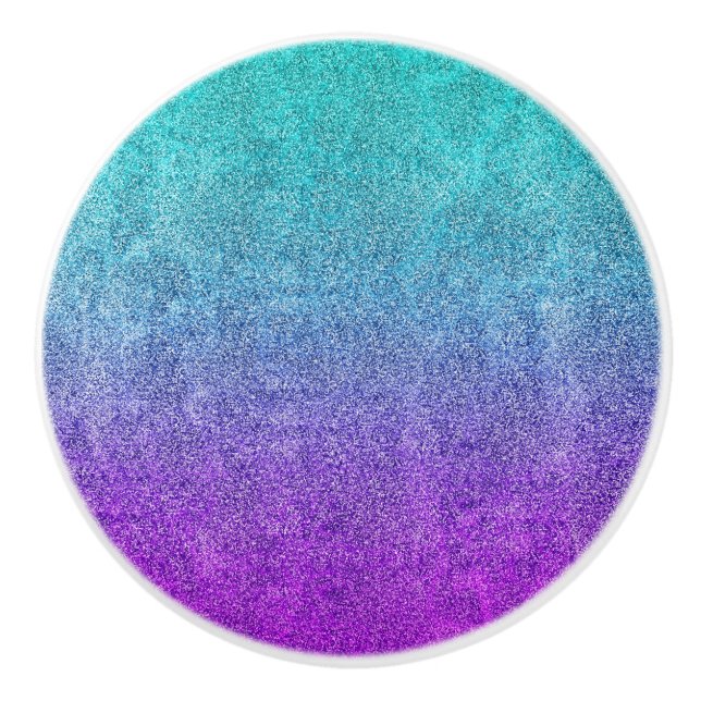 Falln Tropical Dusk Glitter Gradient Knopp (Framsidan)