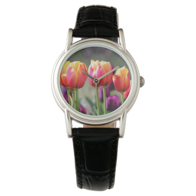 Falln Tulips Aflame Armbandsur (Framsida)