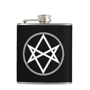 Falln Unicursal Hexagramvit Fickplunta