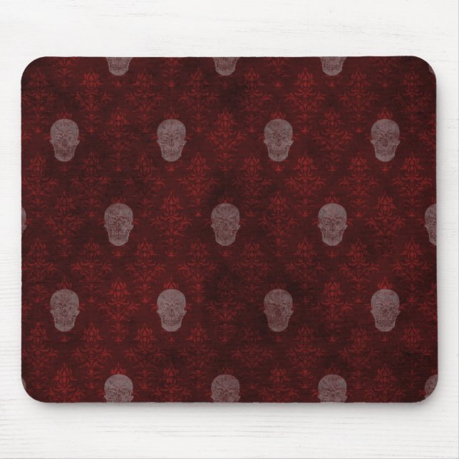 Falln Victorian Döskallars Red Musmatta (Framsidan)