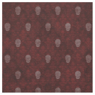 Falln Victorian Döskallars Red Tyg