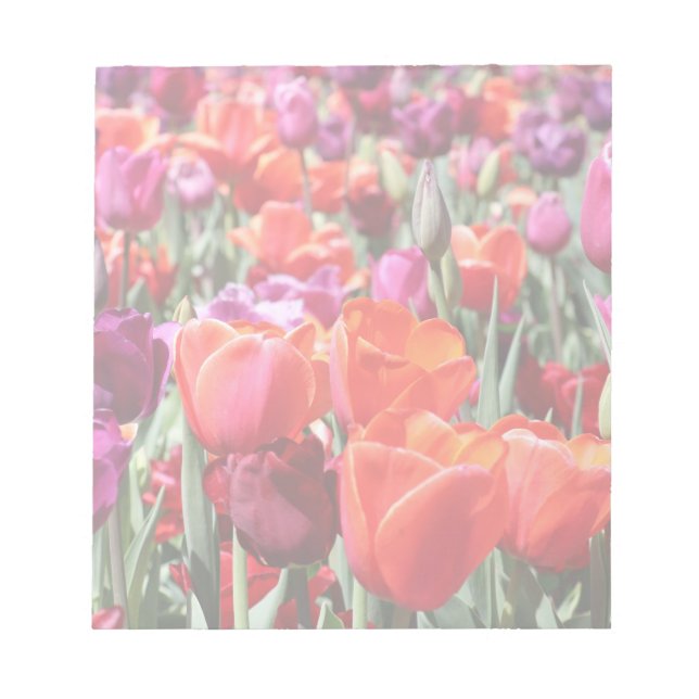 Falln Warm Tulips Anteckningsblock (Framsida)