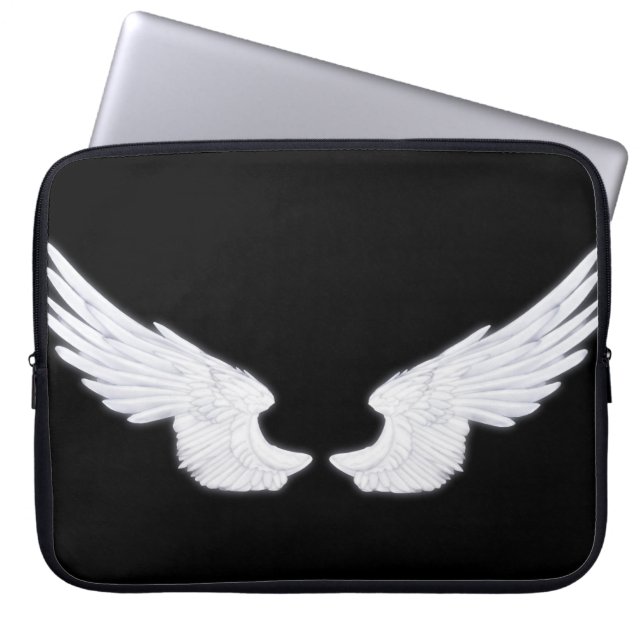 Falln White Angel Vingar Laptop Fodral (Framsidan)