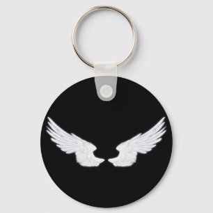 Falln White Angel Vingar Nyckelring