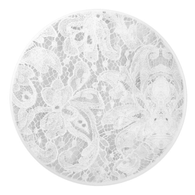 Falln White Snöre Knopp (Framsidan)