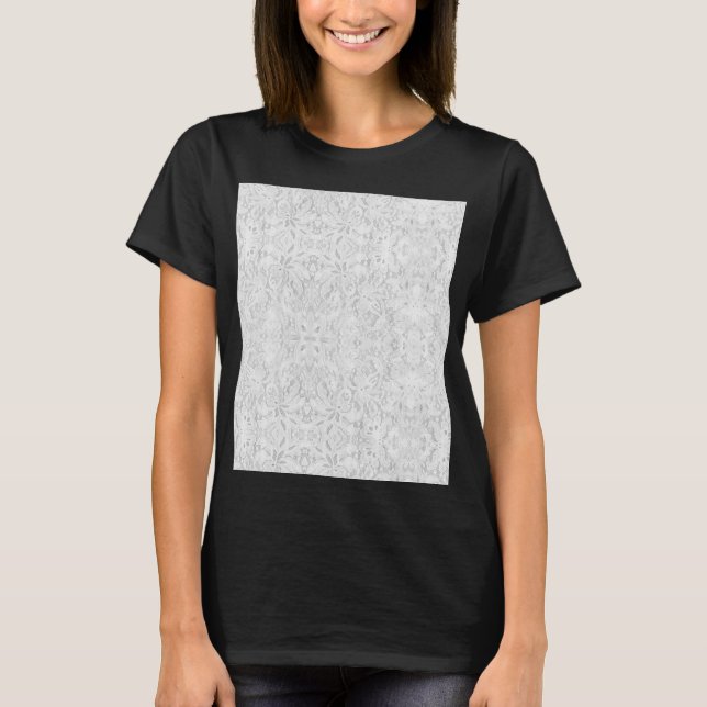 Falln White Snöre T Shirt (Framsida)