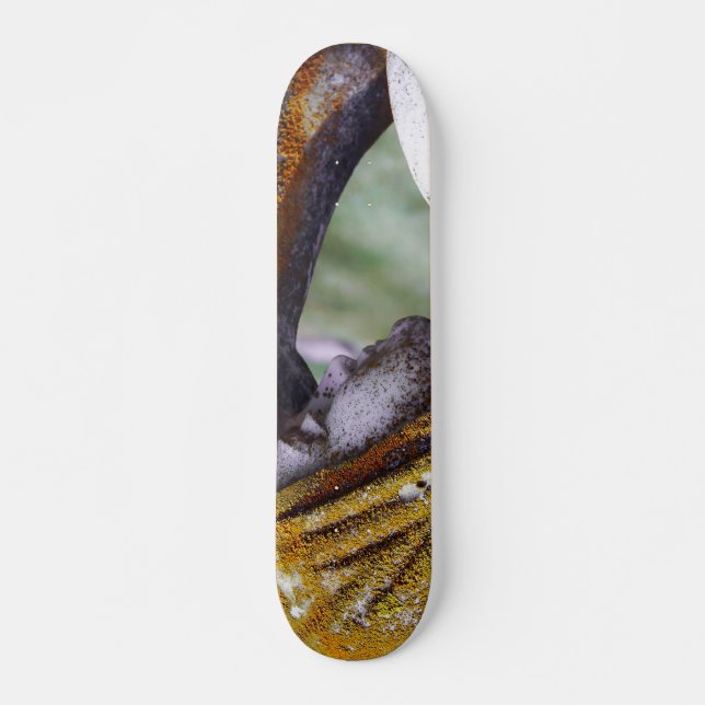 Fallna ett tyst mellanrum mini skateboard bräda 18,5 cm (Framsida)