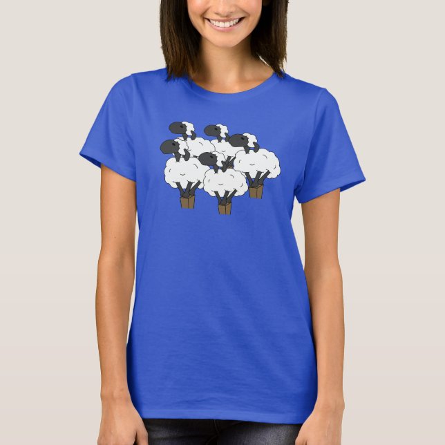 Fällning av får t-shirt (Framsida)