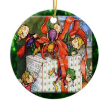 Fällning av nuvarande ornament för Merry Elves