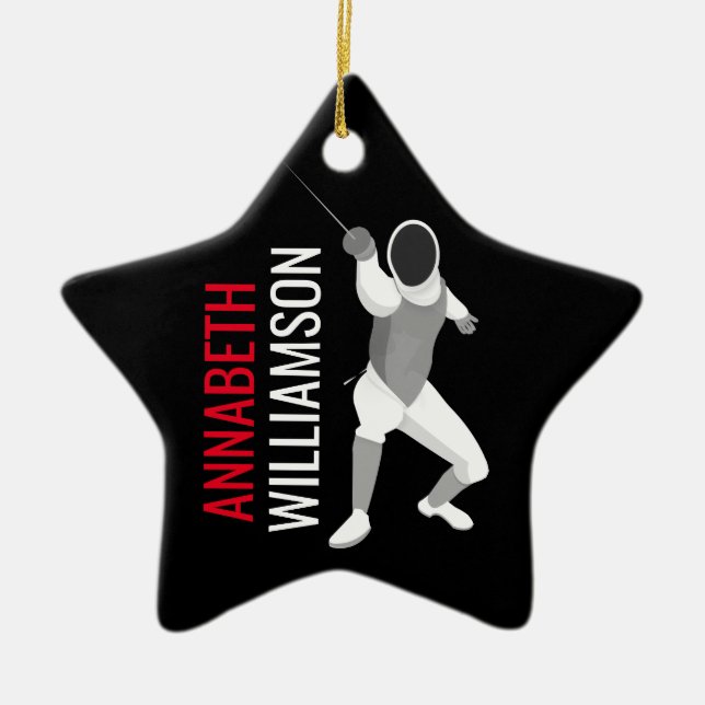 Fällning Julgransprydnad Keramik (Framsidan)