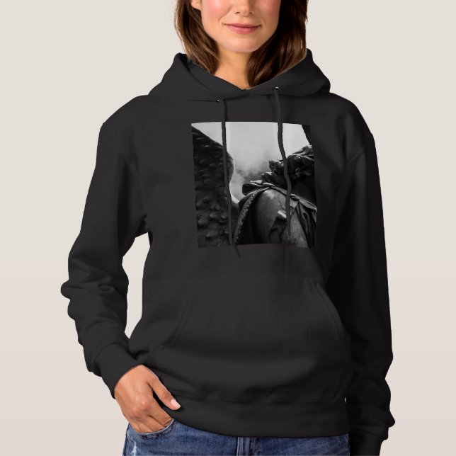 Fallning mellan mörker och ljus t shirt (Framsida)