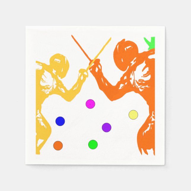 Fällning Pappersservett (Framsidan)