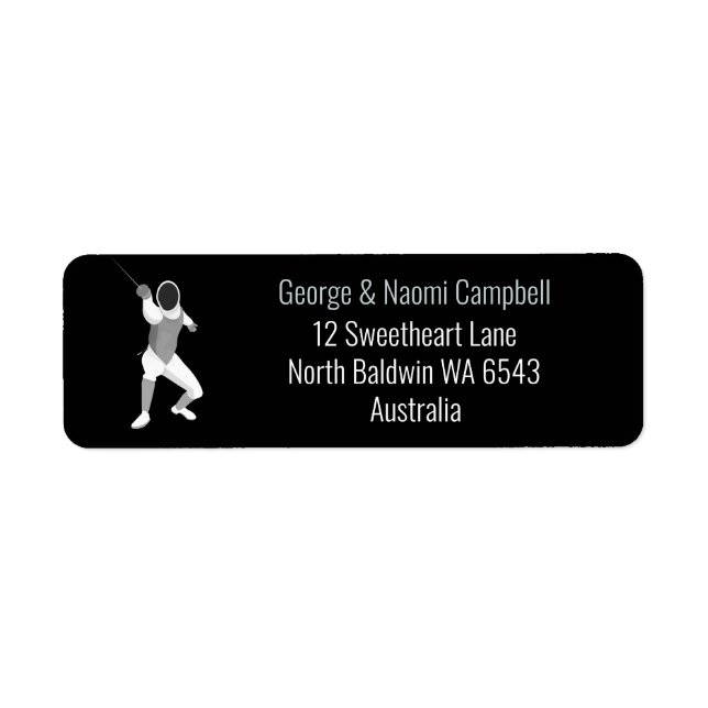 Fällning Returadress Etikett (Framsidan)