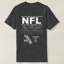 Fallon NAS Naval Luft Station NFL T-Shirt