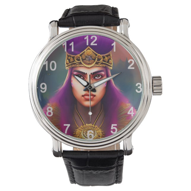 Fallon, våldsfrihetskribent, Wrist Watch Armbandsur (Framsida)
