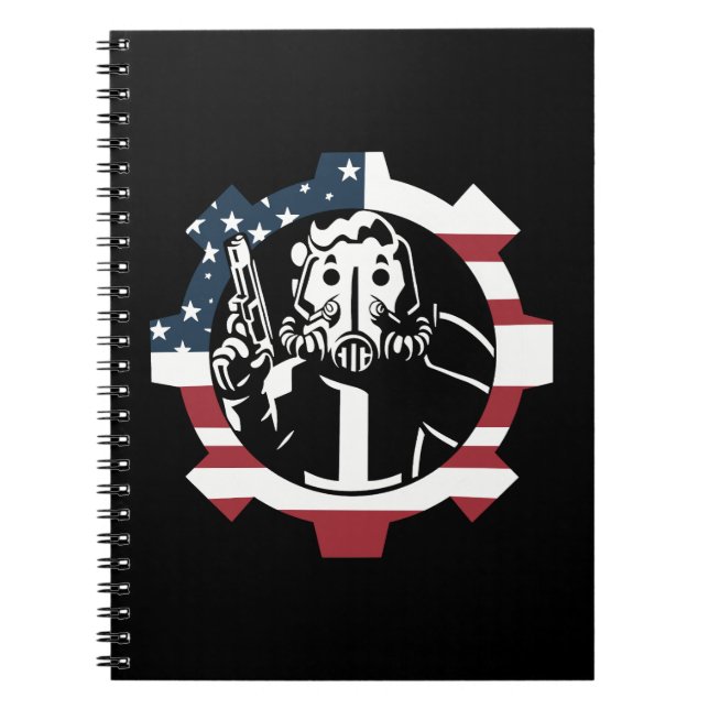 Fallout Notebook Anteckningsbok (Framsidan)