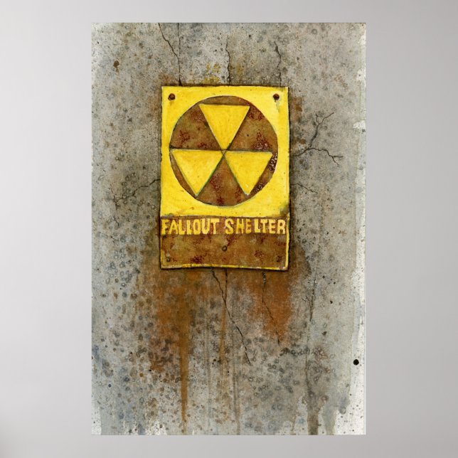 FALLOUT SHELTER #1 Arkivering Skriv ut Poster (Framsidan)