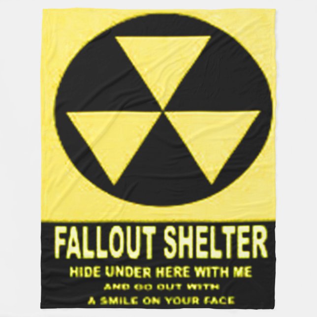 FALLOUT SHELTER FLEECEFILT (Framsidan)
