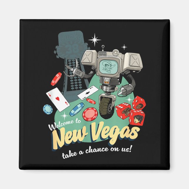 Fallout - Ta En Chans  Magnet (Framsidan)
