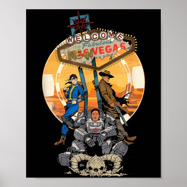 Fallout - Welcome To Fabulous New Vegas  Poster (Framsidan)