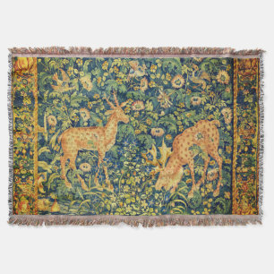 FALLOW HJORT PAIR,GOTISKA FANTASY-FLÖDEN,Grönt Filt