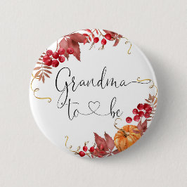 Fallpumpa Grandma to be Button Knapp