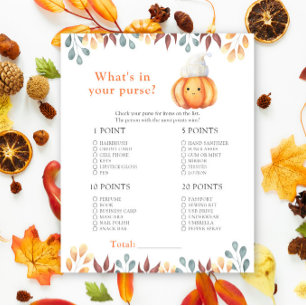 Fallpumpa. Whits in your purse babydusch-match
