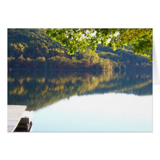 Fallreflektioner Hälsningskort